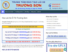 Tablet Screenshot of hoclaixeoto.vn